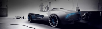 Aston Martin CC100 Speedster Concept - Design Sketch