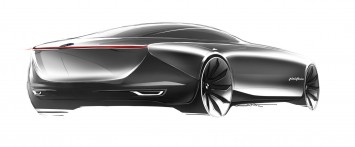 BMW Pininfarina Gran Lusso Coupe Design Sketch