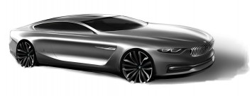 BMW Pininfarina Gran Lusso Coupe Design Sketch
