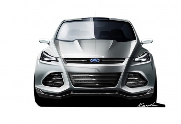 Ford Vertrek Concept - Design Sketch by Kemal Curic