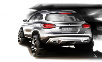 Mercedes-Benz GLA - Design Sketch