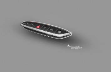 New Audi TT Interior Design Sketch Buttons by Maximilian Kandler