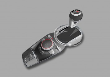 New Audi TT Interior Design Sketch Center tunnel and gear shift knob