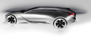 Opel Monza Concept - Design Sketch