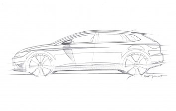 SEAT Leon ST - Design Sketch