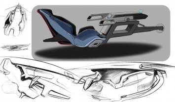 Volkswagen Aerrow Concept - Design Sketches