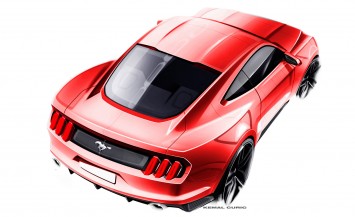2015 Ford Mustang - Final Design Sketch