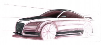 Audi TT ultra quattro concept - Design Sketch