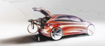 BMW Concept Active Tourer Outdoor - Design Sketch