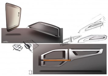 BMW Concept Active Tourer Outdoor - Detail Design Sketch