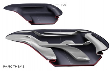 Buick Riviera Concept - Interior Design Sketch