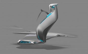 Buick Riviera Concept - Interior Design Sketch - Seat