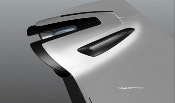 Volvo Concept Coupe Interior detail design sketch