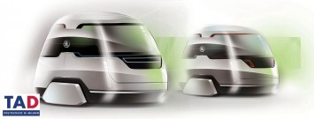 Skoda Car Sharing Coincept by Ahmed Zayed Radwan - Design Sketches