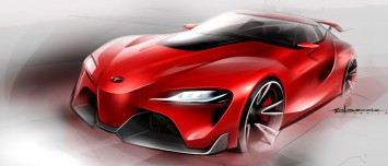 Toyota FT-1 Concept - Design Sketch