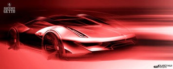 Ferrari Getto Concept Design Sketch