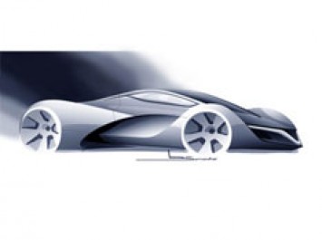 10 Mazda Furai design sketch