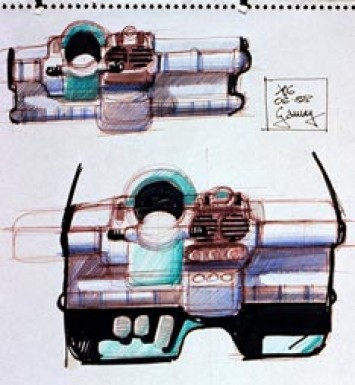 1992 Renault Twingo Design Sketch