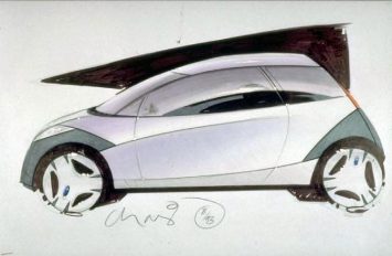 1993 Ford Ka Design Sketch by Christopher Svensson