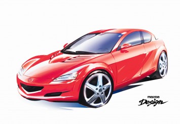 2000 Mazda RX-8 - Design Sketch