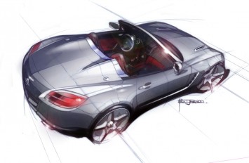 2007 Opel GT Design Sketch by Jea Soo Kim