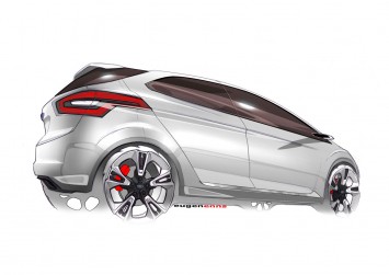 2009 Ford Iosis Max Concept Design Sketch