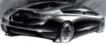 2010 Honda FCX Clarity - Design Sketch