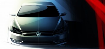 2010 Volkswagen Passat - Design Sketch