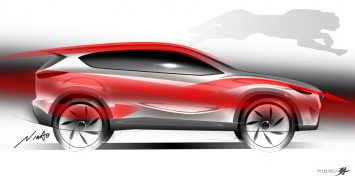 2011 Mazda Minagi Concept Design Sketch
