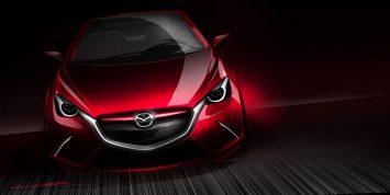 2014 Mazda Hazumi Concept Design Sketch