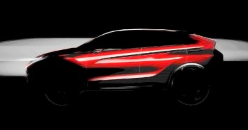 2015 Mitsubishi PHEV Concept preview Design Sketch