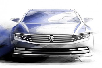 2015 Volkswagen Passat - Design Sketch
