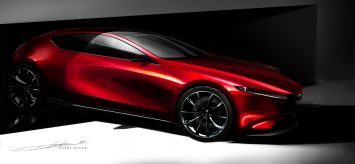 2017 Mazda Kai Concept Design Sketch