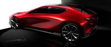 2017 Mazda Kai Concept Design Sketch