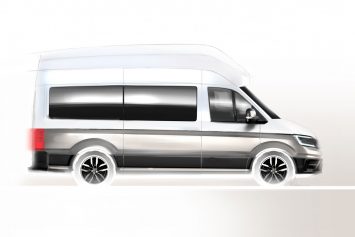 2018 Volkswagen California XXL camper Design Sketch