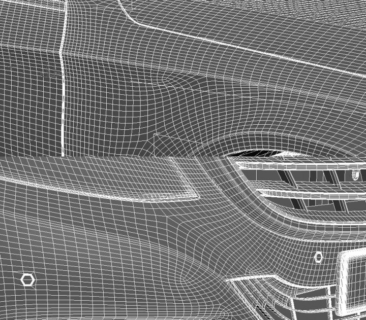 Car 3D model step 1 - finalize model