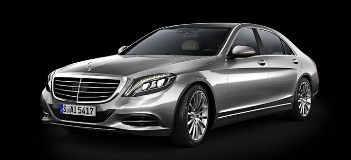 Mercedes-Benz S600 3D model - Final render before Photoshop