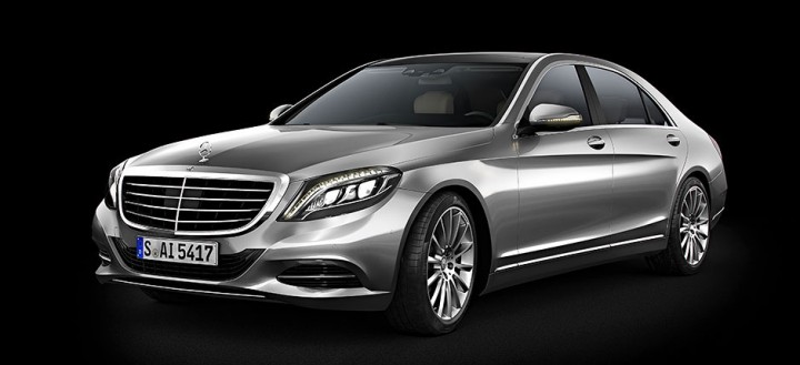 Mercedes-Benz S600 3D model - Final render after Photoshop