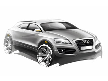  Audi Q5 Design Sketch