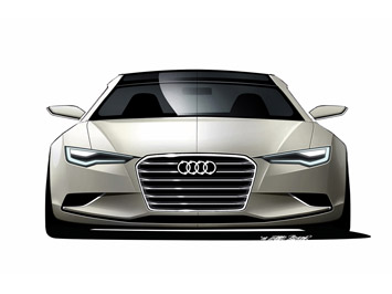  Audi Sportback Concept Design Sketch