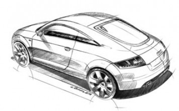  Audi TT Design Sketch
