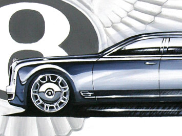  Bentley Design Sketch
