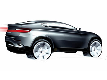  BMW Concept X6 Design Sketch
