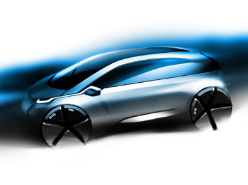  BMW Megacity Design Sketch