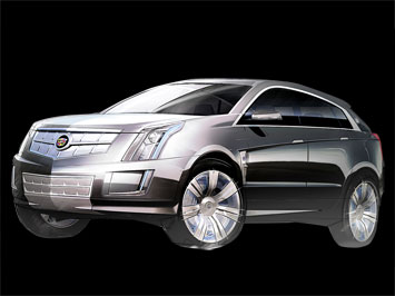  Cadillac Provoq Concept design sketch