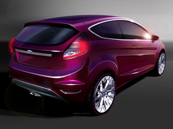  Ford Verve Concept design sketch