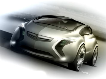  Opel Flextreme Design Sketch