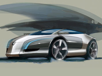  Renault Neptun Design Sketch