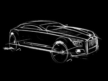  Rolls-Royce 200EX design sketch