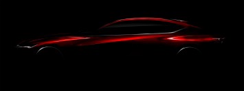 Acura Precision Concept Design Sketch teaser